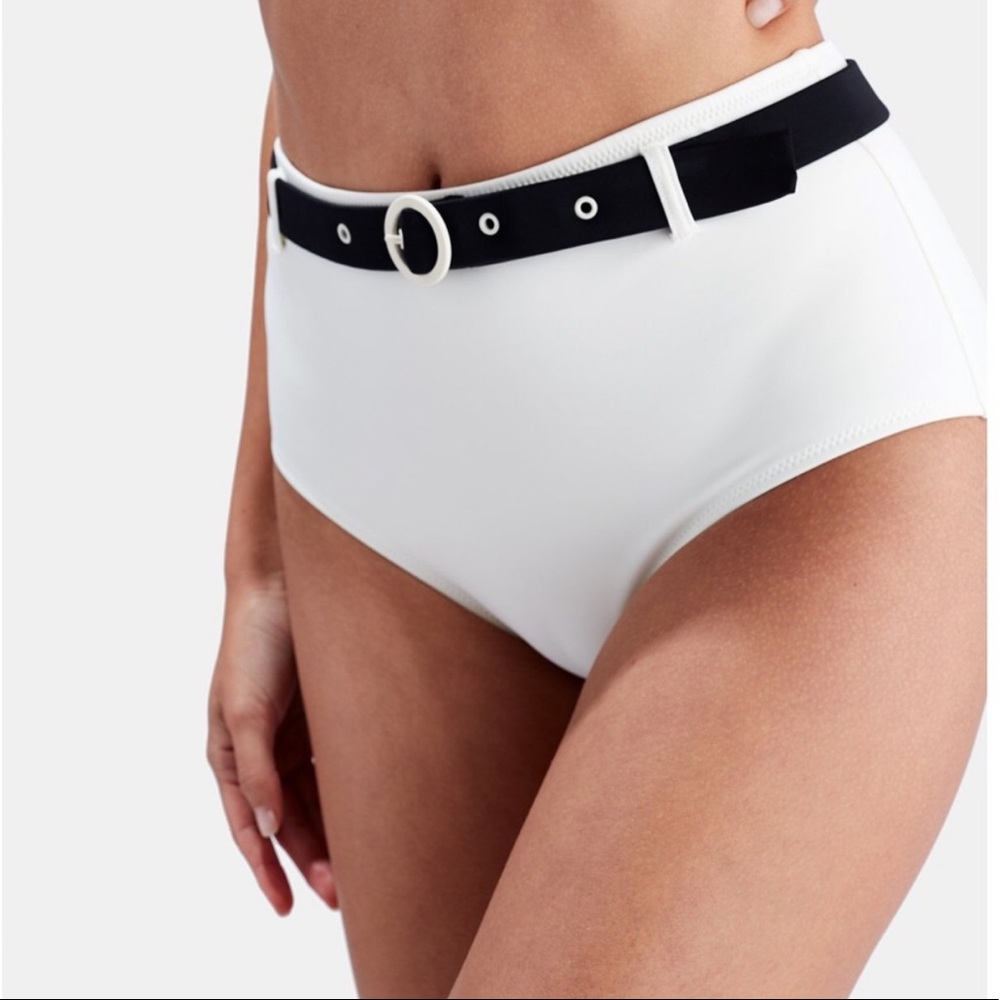 Solid & Striped Belted Bikini Bottom